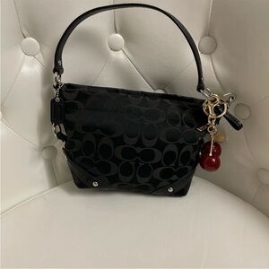 Mini Black Coach Women's Handbag